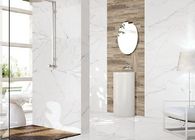 White Marble Look Porcelain Tile / 24x48 Floor Tile Accurate Dimensions Fashion